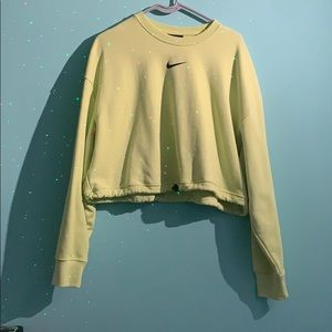 Nike cropped sweatshirt